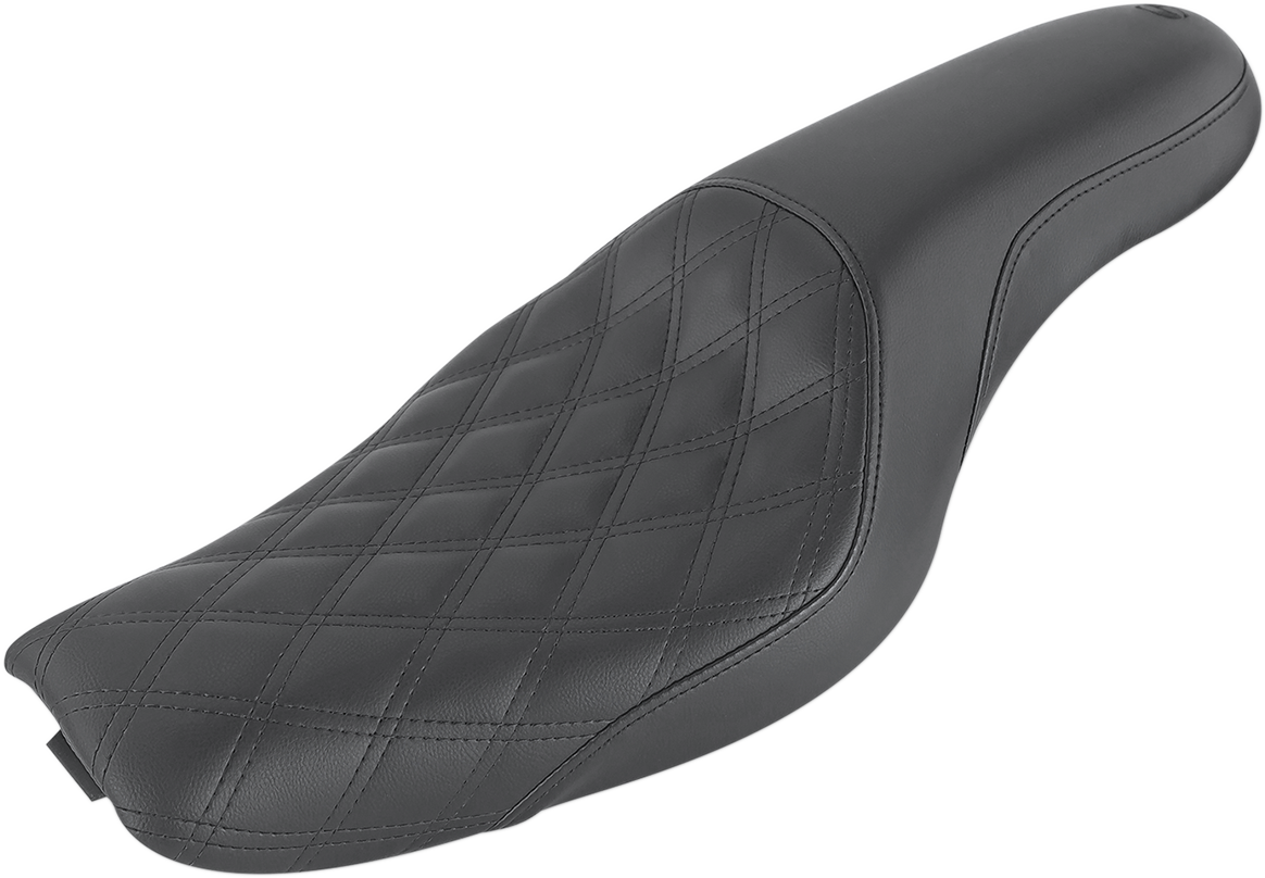 SADDLEMEN Profiler Seat - Front Lattice/Rear Smooth - Black - XL '04-'20 807-03-149 — image 1