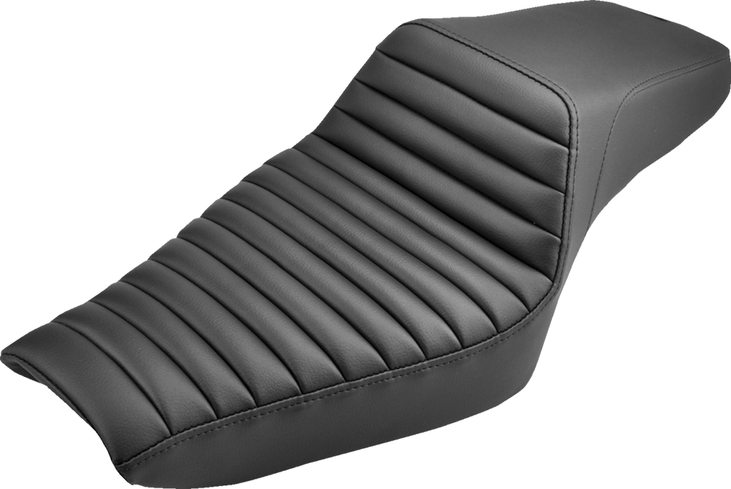 SADDLEMEN Step-Up Seat - Front Tuck-n-Roll - Black - XL 807-03-171 — image 1