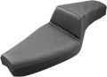 SADDLEMEN Step-Up Seat - Rear Lattice Stitch - Black - XL 807-03-173 — image 1