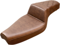 SADDLEMEN Step-Up Seat - Rear Lattice Stitch - Brown - XL 807-03-173BR — image 1