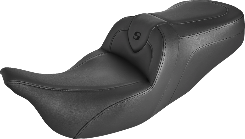 SADDLEMEN Roadsofa™ Seat - without Backrest - Lattice Stitch - XL '04-'22 807-03-182 — image 2