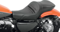 SADDLEMEN Seat - Explorer™ - Without Backrest - Stitched - Black - XL '04-'22 807-11-029 — image 1