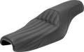 SADDLEMEN Knuckle 2-Up Seat - Ribbed - Black 807-11-047K — image 1