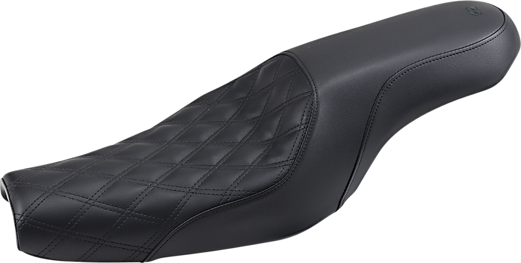 SADDLEMEN Profiler Seat - Front Lattice/Rear Smooth - Black - XL '04-'20 807-11-149 — image 1