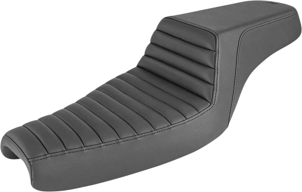 SADDLEMEN Step-Up Seat - Front Tuck-n-Roll - Black - XL 807-11-171 — image 1