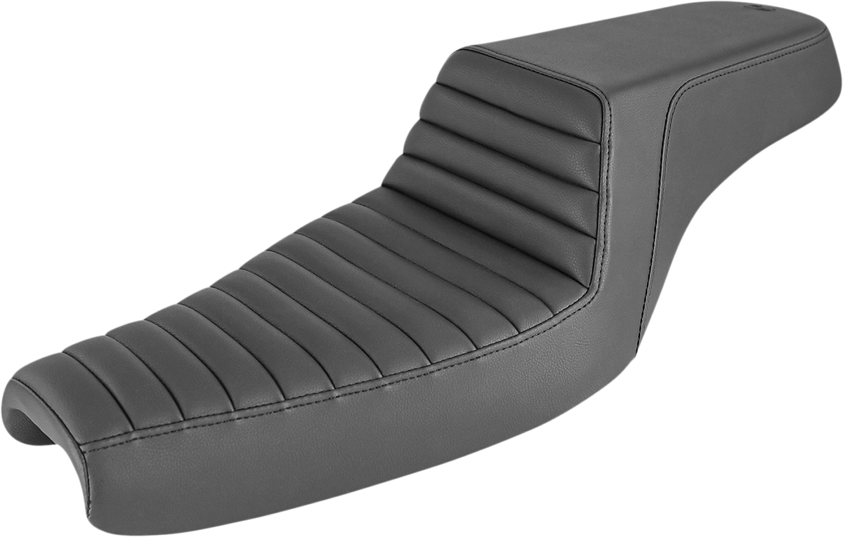 SADDLEMEN Step-Up Seat - Front Tuck-n-Roll - Black - XL 807-11-171 — image 1