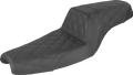 SADDLEMEN Step-Up Seat - Full Lattice Stitch - Black - XL 807-11-175 — image 1