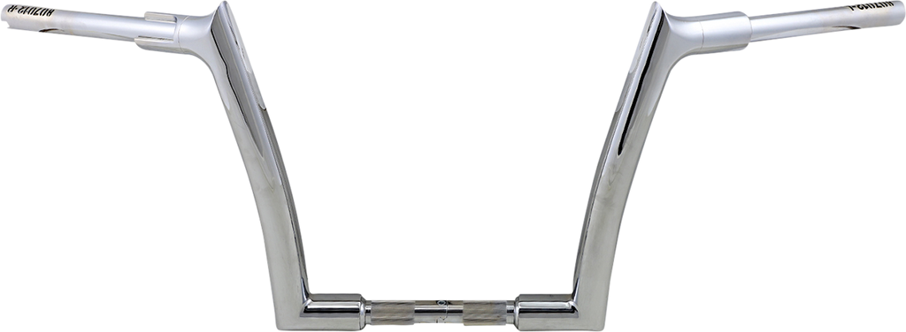 FAT BAGGERS INC. 1-1/2" EZ Install Pointed Top Handlebar - 12" - Chrome 807012 — image 1
