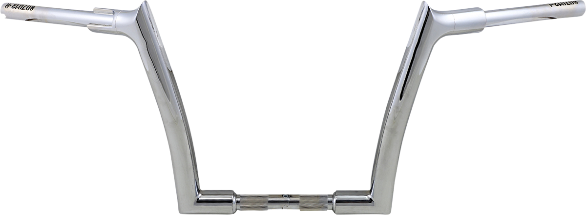 FAT BAGGERS INC. 1-1/2" EZ Install Pointed Top Handlebar - 12" - Chrome 807012 — image 1