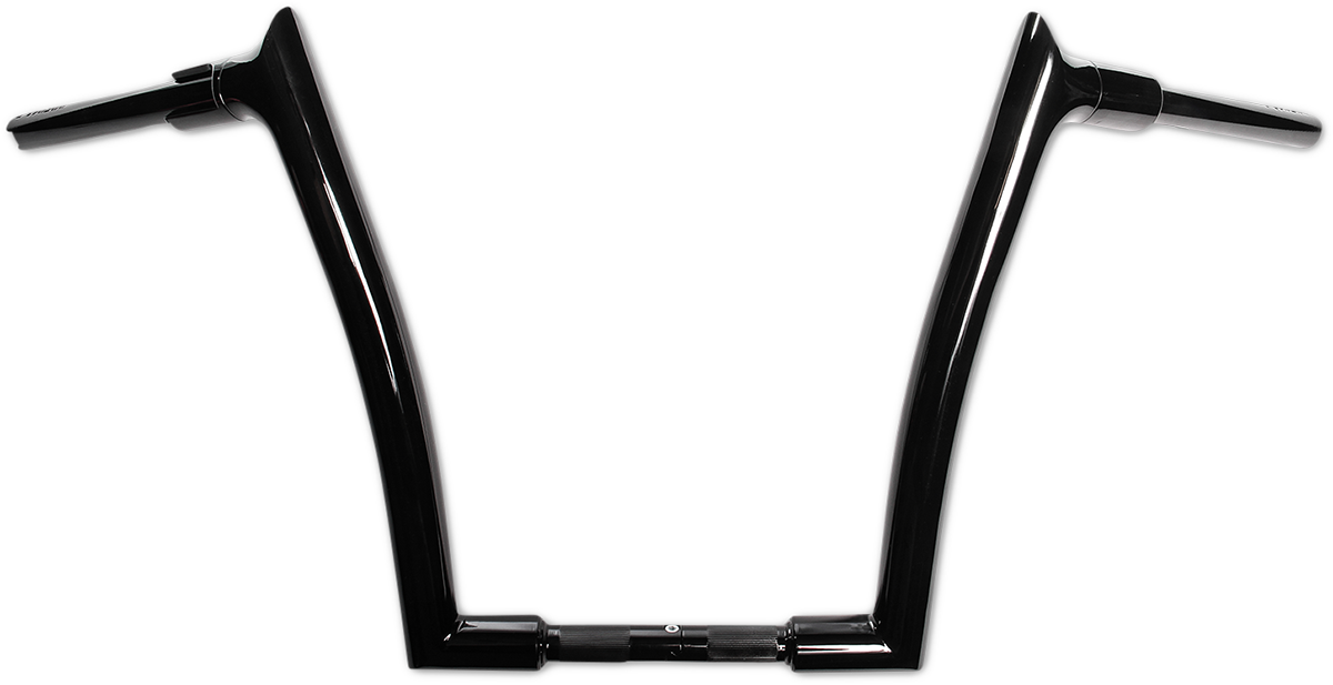 FAT BAGGERS INC. 1-1/2" EZ Install Pointed Top Handlebar - 14" - Black 807014-B — image 1