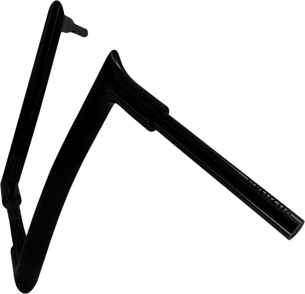 FAT BAGGERS INC. 1-1/2" EZ Install Pointed Top Handlebar - 14" - Black 807014-B — image 3