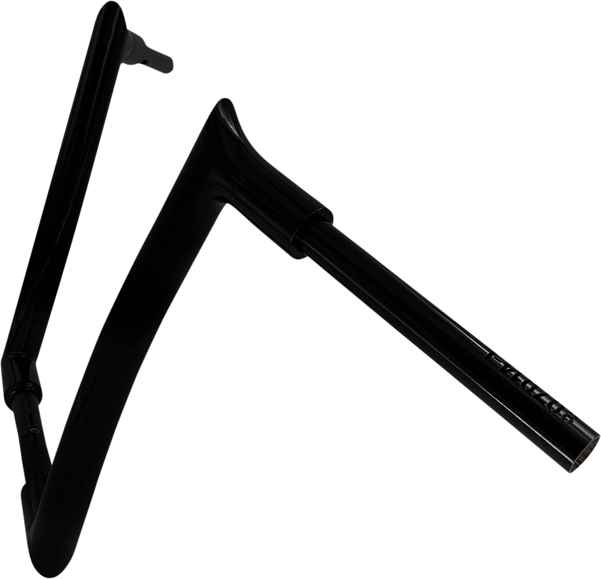 FAT BAGGERS INC. 1-1/2" EZ Install Pointed Top Handlebar - 14" - Black 807014-B — image 3