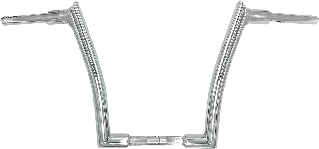 FAT BAGGERS INC. 1-1/2" EZ Install Pointed Top Handlebar - 14" - Chrome 807014 — image 1