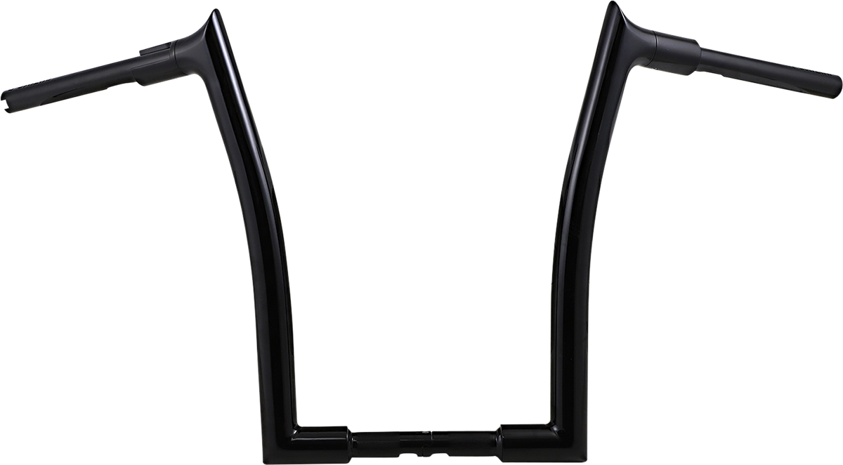 FAT BAGGERS INC. 1-1/2" EZ Install Pointed Top Handlebar - 16" - Black 807016-B — image 1