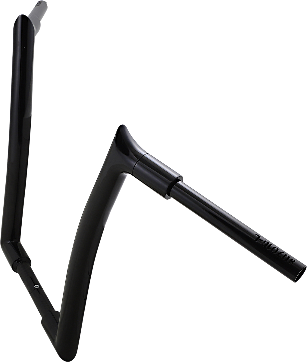 FAT BAGGERS INC. 1-1/2" EZ Install Pointed Top Handlebar - 16" - Black 807016-B — image 2