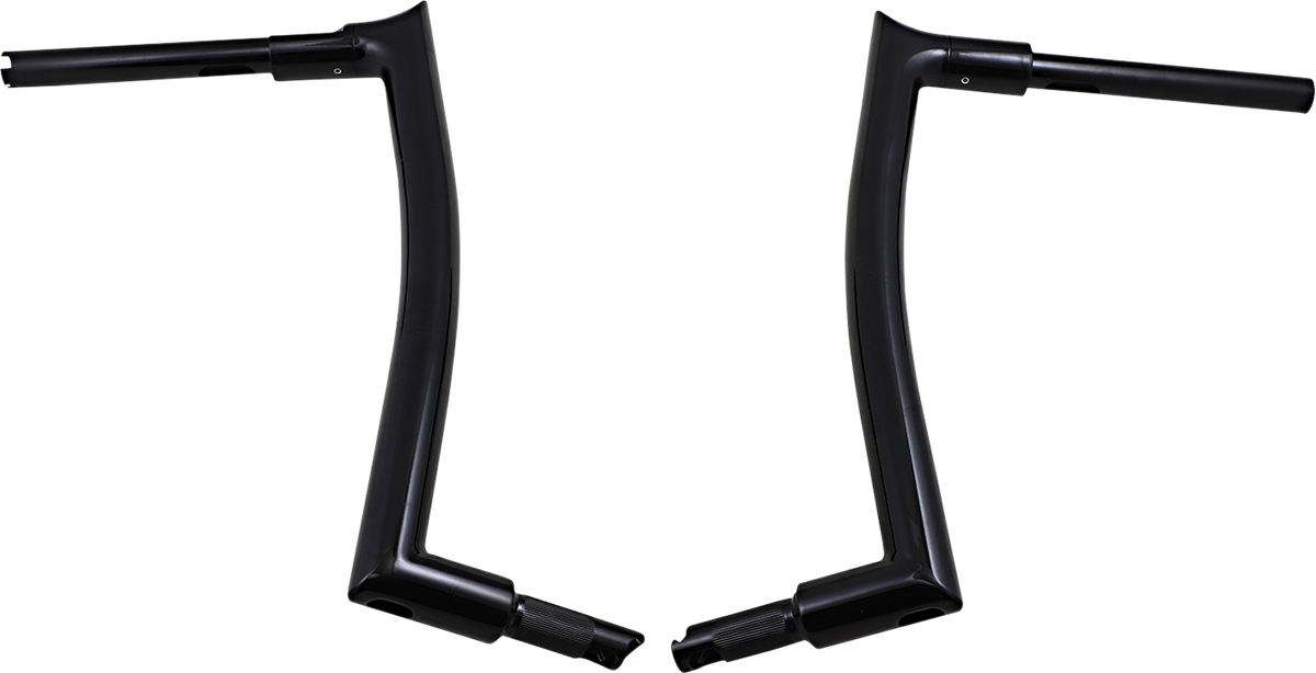 FAT BAGGERS INC. 1-1/2" EZ Install Pointed Top Handlebar - 16" - Black 807016-B — image 3