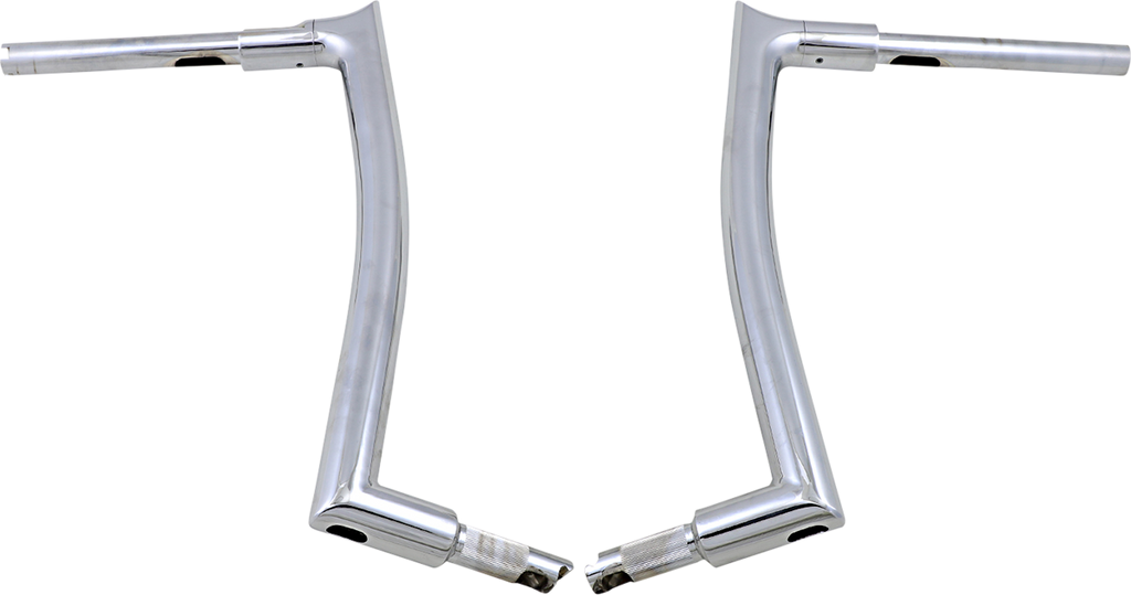 FAT BAGGERS INC. 1-1/2" EZ Install Pointed Top Handlebar - 16" - Chrome 807016 — image 2