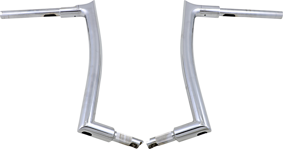 FAT BAGGERS INC. 1-1/2" EZ Install Pointed Top Handlebar - 16" - Chrome 807016 — image 2
