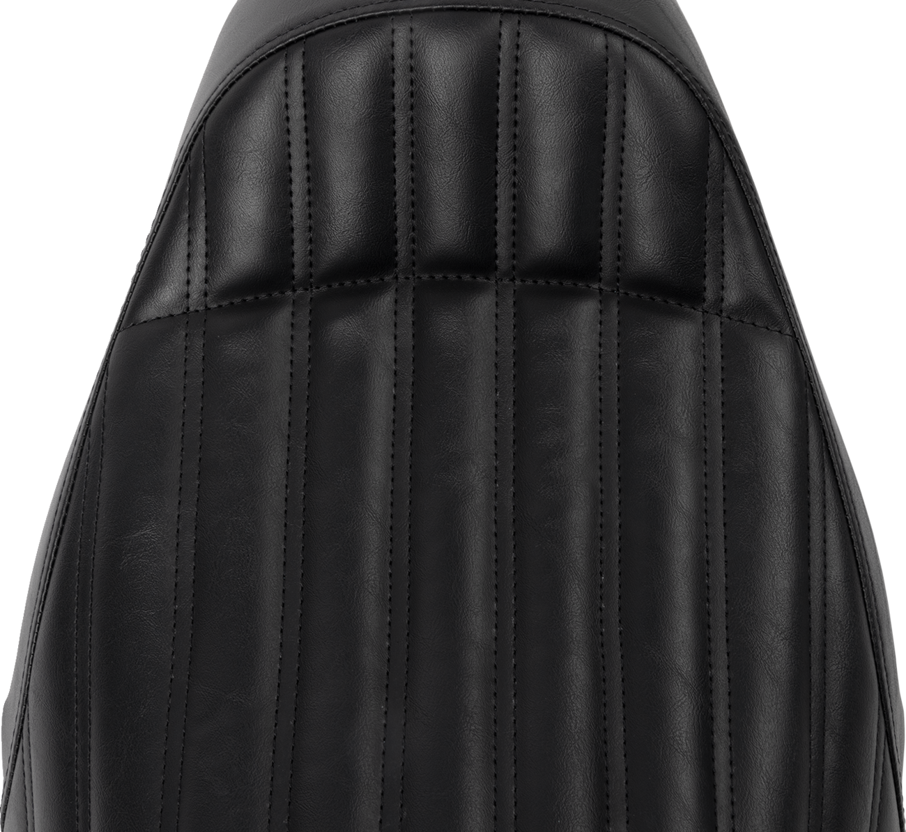 SADDLEMEN Knuckle Solo Seat - Ribbed - Black - FL '08-'24 808-07B-0023 — image 2