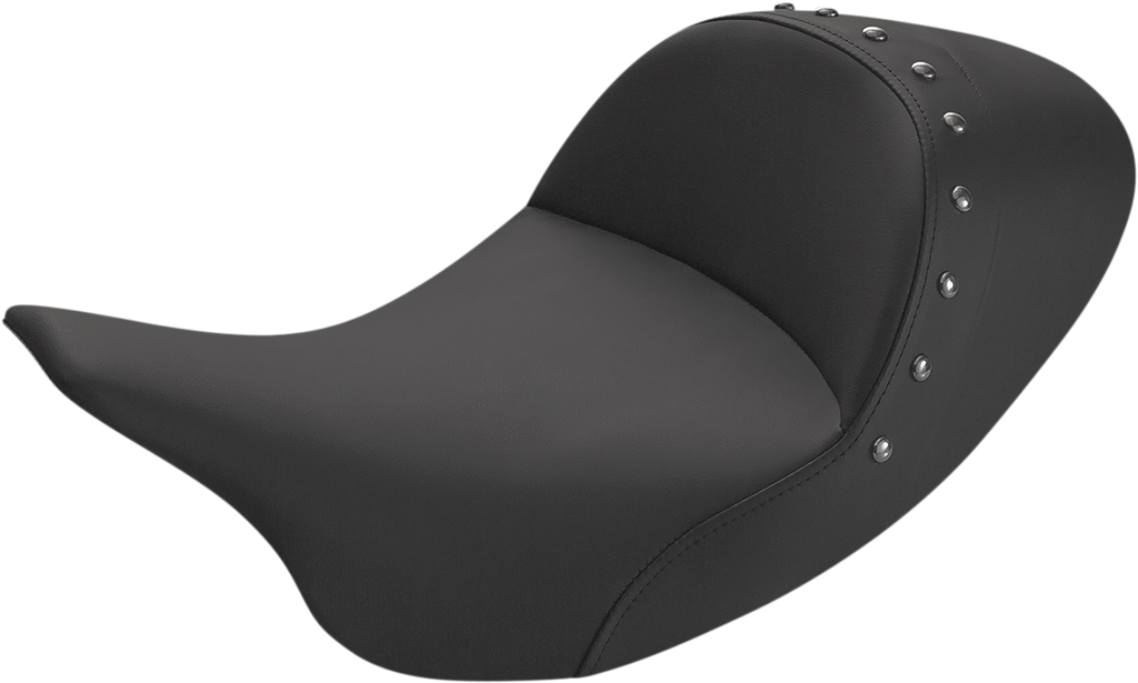 SADDLEMEN Solo Seat - Low - Studded - FL '08-'24 808-07B-0039L — image 1