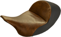 SADDLEMEN Seat - Lariat Solo - Low - Distressed Brown - FL '08-'24 808-07B-0041L — image 1