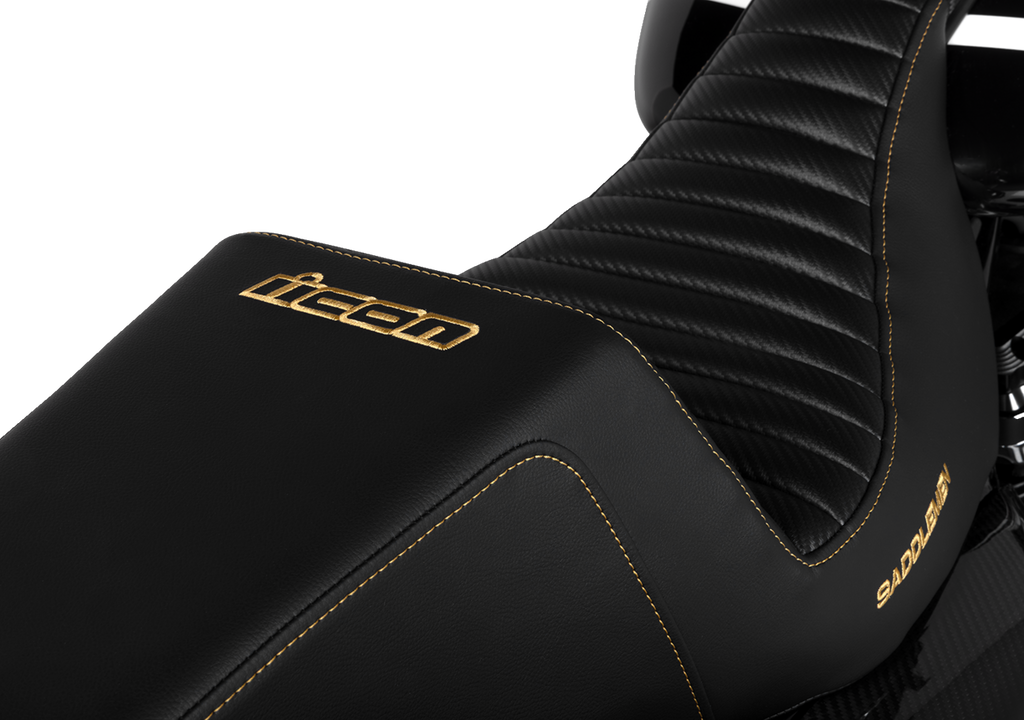SADDLEMEN Step-Up Seat - Front Tuck-n-Roll - Black - FL '08-'24 808-07B-171 — image 3