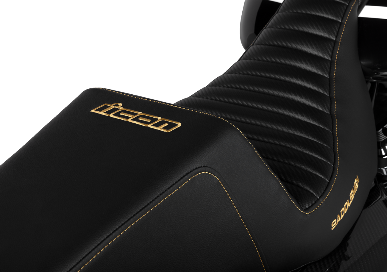 SADDLEMEN Step-Up Seat - Front Tuck-n-Roll - Black - FL '08-'24 808-07B-171 — image 3