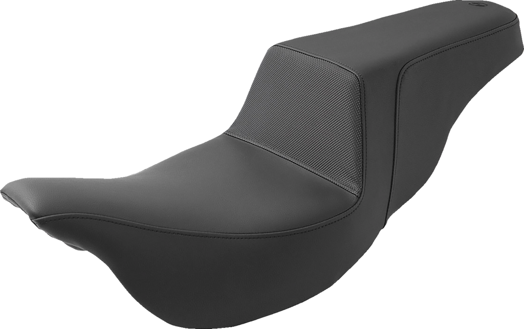 SADDLEMEN Step-Up Seat - Gripper - Black - FL '08-'24 808-07B-174 — image 1