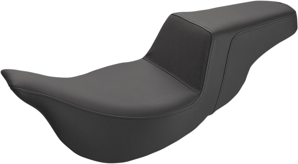 SADDLEMEN Step-Up Seat - Gripper - Black - FL '08-'24 808-07B-174EXT — image 1