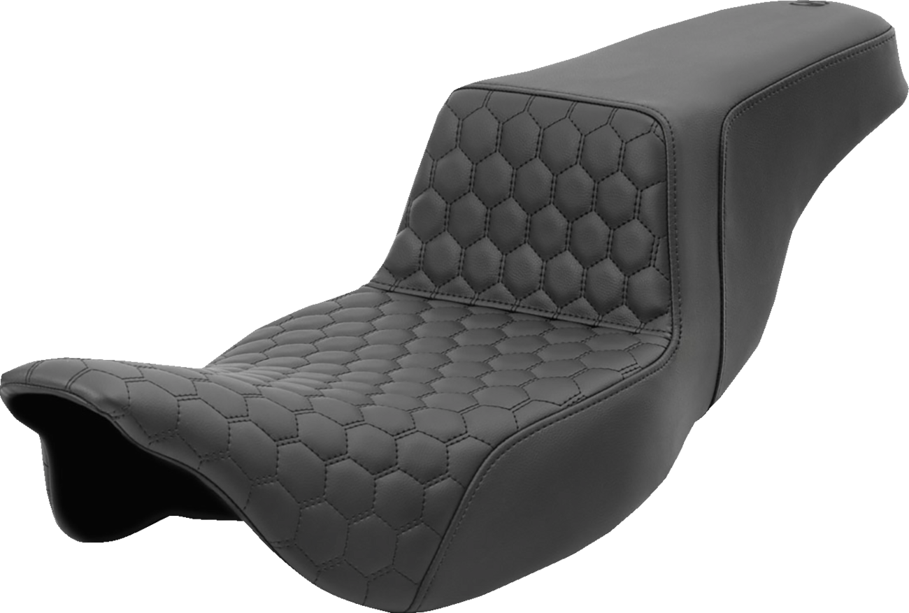 SADDLEMEN Step-Up Seat - Honeycomb - Extended Reach - FL '08-'24 808-07B-178 — image 1