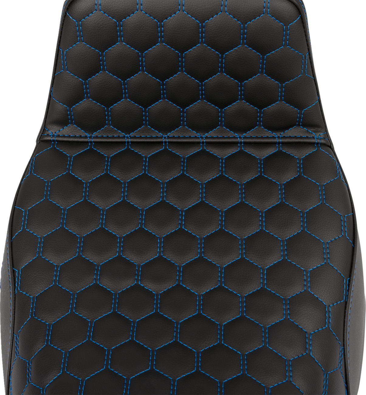 SADDLEMEN Step-Up Seat - Honeycomb - Extended Reach - Blue Stitching - FL '08-'23 808-07B-17801 — image 3
