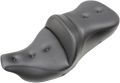 SADDLEMEN Roadsofa™ Seat - Heated - Pillow Top - without Backrest - Black - FLH/FLT '09-'24 808-07B-181THC — image 1