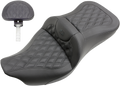 SADDLEMEN Roadsofa™ Seat - Full Lattice Stitch - with Backrest - FL '08-'24 808-07B-182BR — image 1