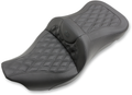 SADDLEMEN Extended Reach Roadsofa™ Seat - Lattice Stitched - without Backrest - FL '08-'24 808-07B-184 — image 1
