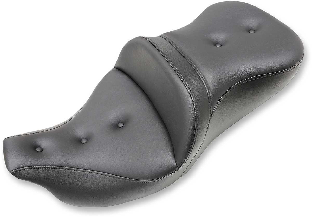 SADDLEMEN Extended Reach Roadsofa™ Seat - Lattice Stitched - Backrest - Heated - FL '08-'24 808-07B-184BRHC — image 3
