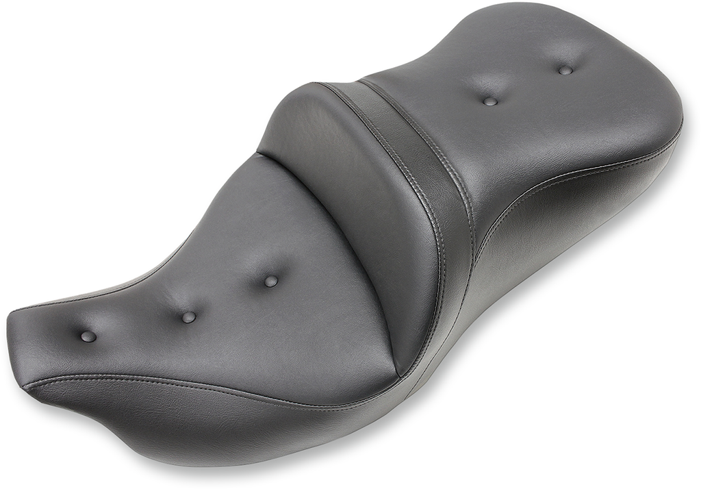 SADDLEMEN Extended Reach Roadsofa™ Seat - Lattice Stitched - without Backrest - Heated - FL '08-'24 808-07B-184HCT — image 3