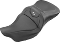 SADDLEMEN Extended Reach Roadsofa™ Seat - Carbon Fiber - without Backrest - Heated - FL '08-'24 808-07B-186HCT — image 1