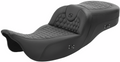 SADDLEMEN RoadSofa™ Seat - Honeycomb - without Backrest - Extended Reach - Heated - FL '08-'23 808-07B-190HCT — image 1