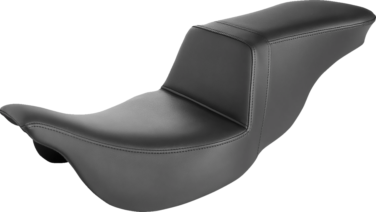 SADDLEMEN Tour Step-Up Seat - Smooth - Black - FL '08-'24 808-07B-194 — image 1