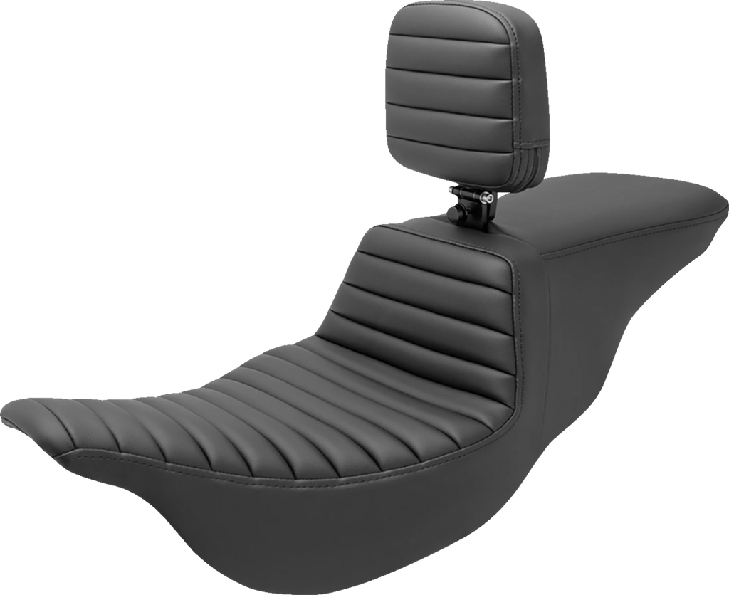 SADDLEMEN Tour Step-Up Seat - Smooth - Black - FL '08-'24 808-07B-194 — image 2
