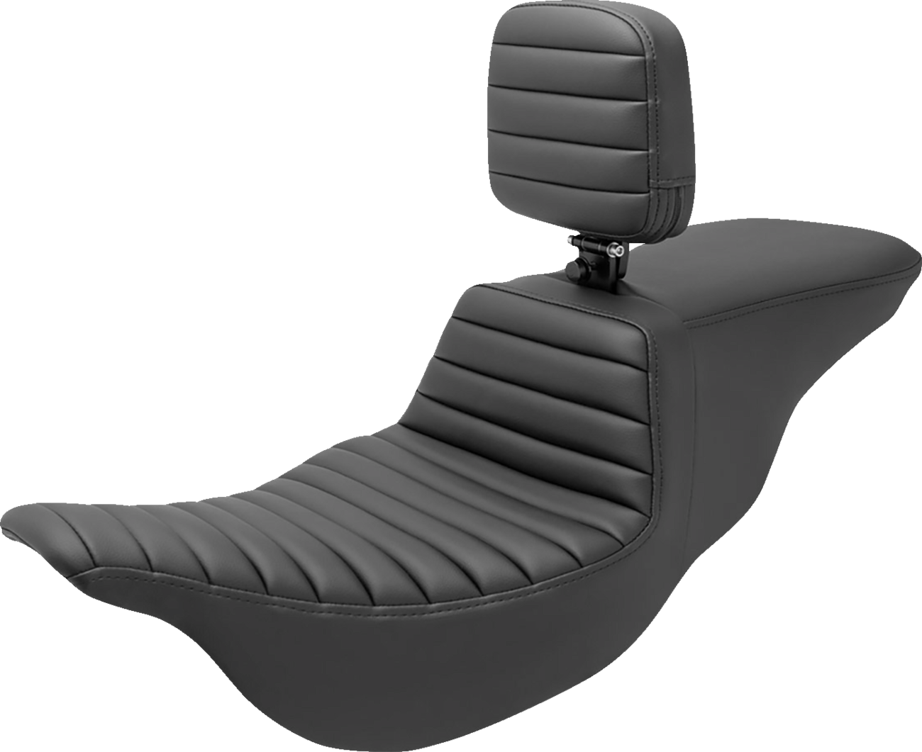SADDLEMEN Tour Step-Up Seat - Smooth - Black - FL '08-'24 808-07B-194 — image 2