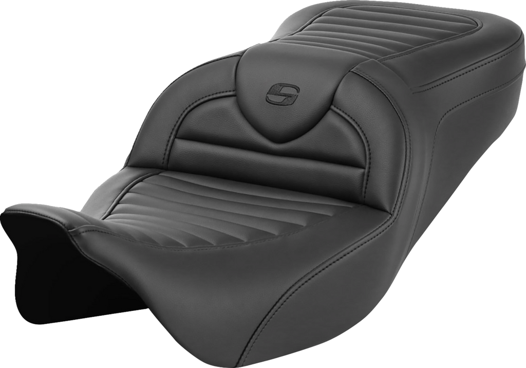 SADDLEMEN Roadsofa™ Seat - without Backrest - Tuck-n-Roll - FL '08-'23 808-07B-20200 — image 1