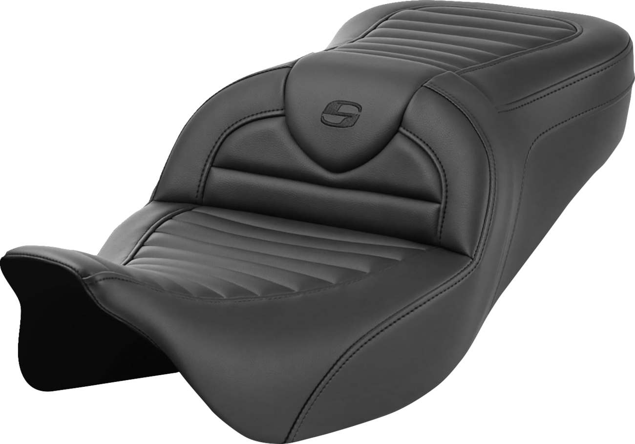 SADDLEMEN Roadsofa™ Seat - without Backrest - Tuck-n-Roll - FL '08-'23 808-07B-20200 — image 1