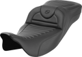 SADDLEMEN Roadsofa™ Extended Reach Seat - without Backrest - Tuck-n-Roll - FL '08-'24 808-07B-20300 — image 1