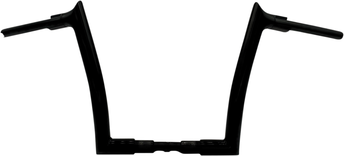 FAT BAGGERS INC. 1-1/2" EZ Install Pointed Top Handlebar - 12" - Black 808012-B — image 1