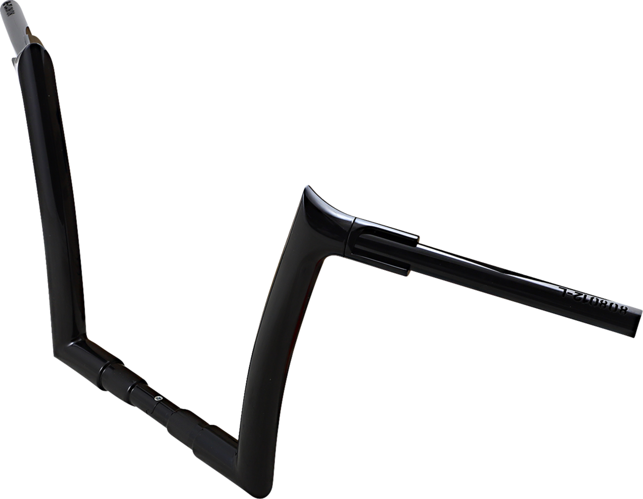 FAT BAGGERS INC. 1-1/2" EZ Install Pointed Top Handlebar - 12" - Black 808012-B — image 2