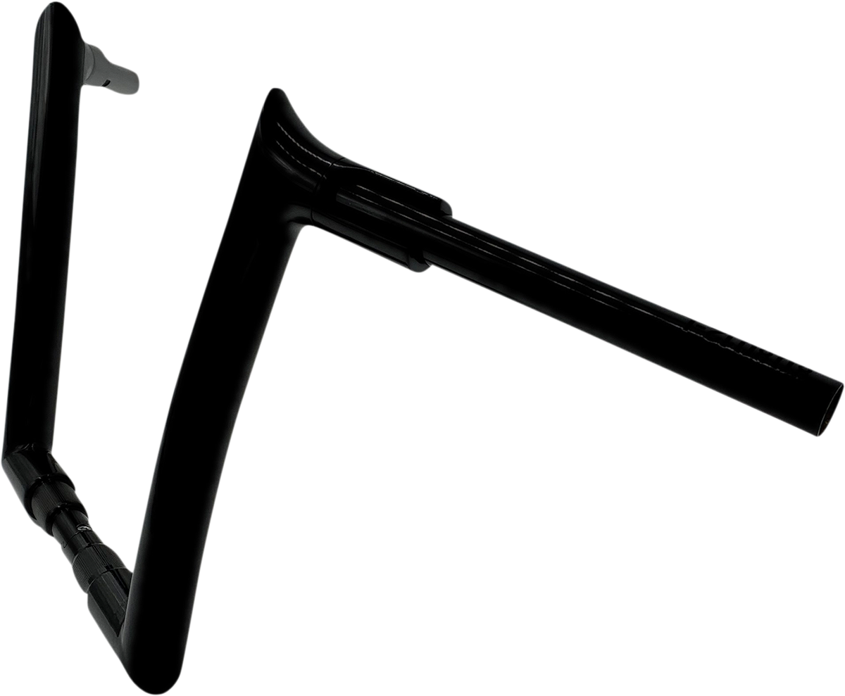 FAT BAGGERS INC. 1-1/2" EZ Install Pointed Top Handlebar - 12" - Black 808012-B — image 5