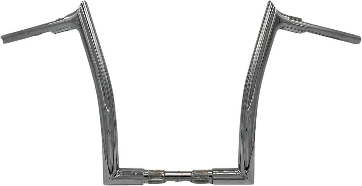 FAT BAGGERS INC. 1-1/2" EZ Install Pointed Top Handlebar - 14" - Chrome 808014 — image 1