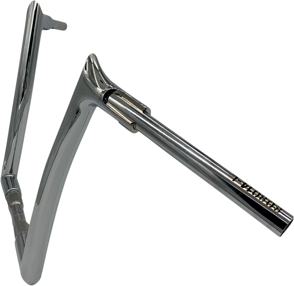 FAT BAGGERS INC. 1-1/2" EZ Install Pointed Top Handlebar - 14" - Chrome 808014 — image 2
