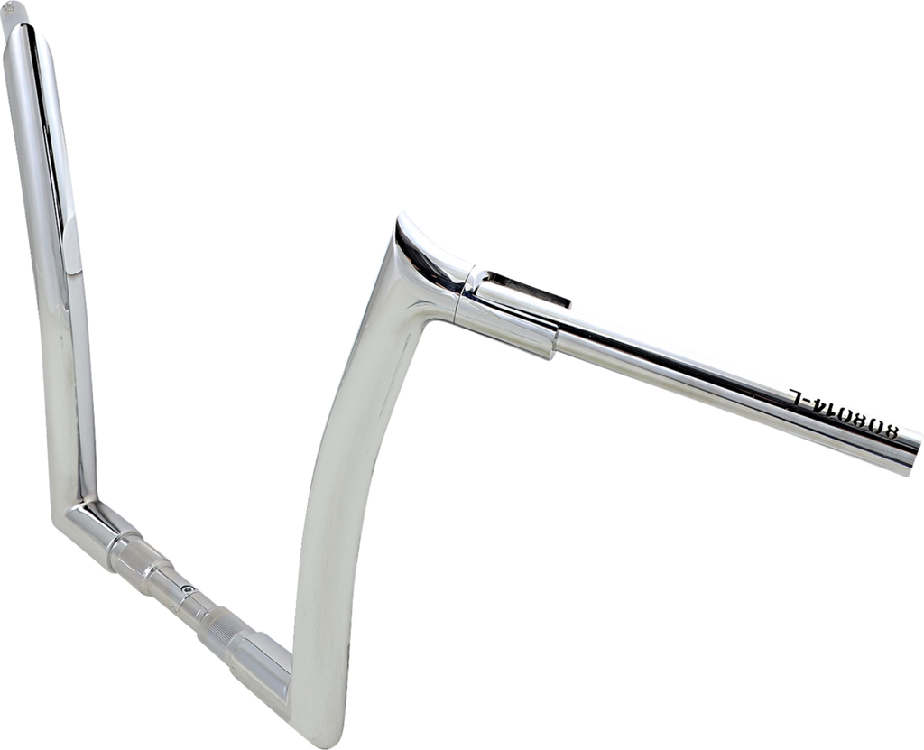 FAT BAGGERS INC. 1-1/2" EZ Install Pointed Top Handlebar - 14" - Chrome 808014 — image 4